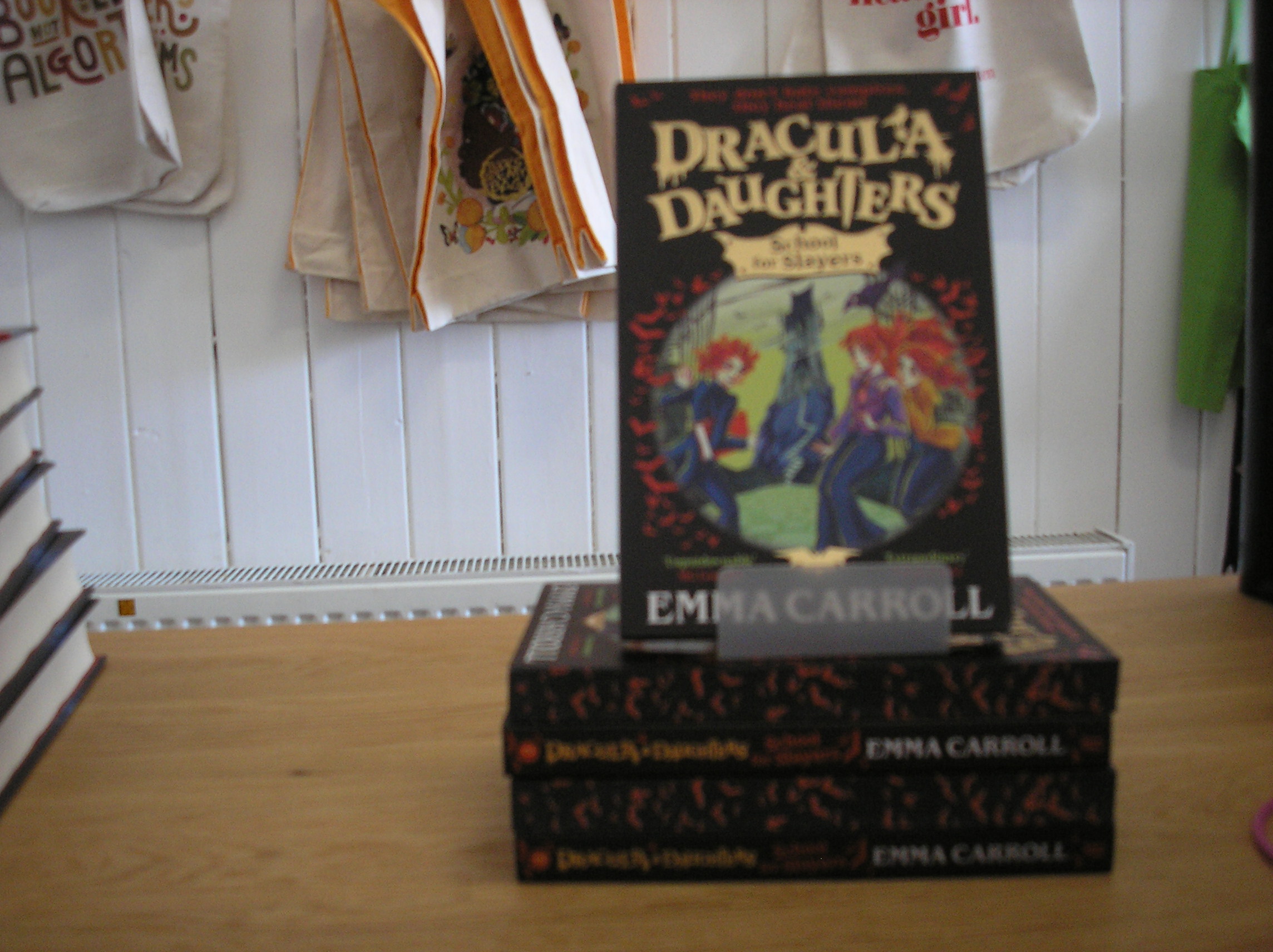 Image 0 of Dracula & Daughters School for Slayers SIGNED SPRAYED EDGE FIRST EDITION
